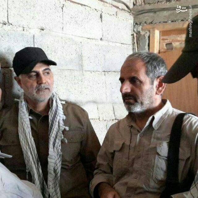 سردار نصیری دوش به دوش حاج قاسم از سوریه تا عراق سردار نصیری دوش به دوش حاج قاسم از سوریه تا عراق