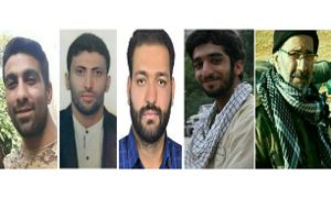 تقدیم ۵ شهید مدافع حرم ایرانی در روزهای اخیر تقدیم ۵ شهید مدافع حرم ایرانی در روزهای اخیر