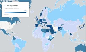 حضور نظامیان آمریکایی در کشورهای مختلف جهان چه معنایی دارد؟ + نقشه و جدول