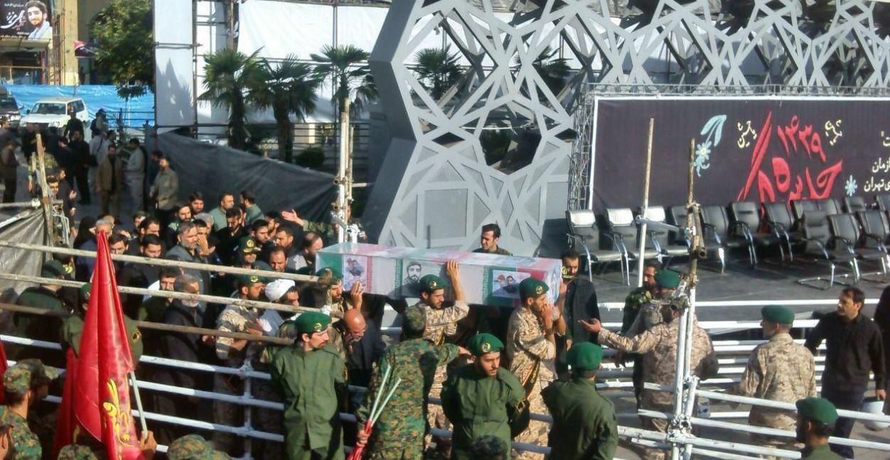 لحظه به لحظه با تشییع پیکر شهید حججی در تهران لحظه به لحظه با تشییع پیکر شهید حججی در تهران