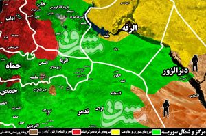 شمشیر جبهه مقاومت داعش را در شمال حمص و شرق حماه دو تکه کرد/ ۴۰ تروریست به هلاکت رسیدند+ نقشه میدانی