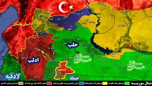 آزادی ۹۵ درصد از مناطق آلوده در مثلث « حماه ، ادلب و حلب»/ ۱۲۰ کیلومتر مربع تا تامین امنیت کامل مسیر دمشق - حلب آزادی ۹۵ درصد از مناطق آلوده در مثلث « حماه ، ادلب و حلب»/ ۱۲۰ کیلومتر مربع تا تامین امنیت کامل مسیر دمشق – حلب