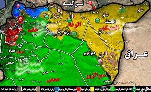 آخرین تحولات میدانی شرق سوریه ؛ عملیات شبه نظامیان کُرد برای تصرف صحرای شمال شرق دیروالزور + نقشه میدانی آخرین تحولات میدانی شرق سوریه ؛ عملیات شبه نظامیان کُرد برای تصرف صحرای شمال شرق دیروالزور + نقشه میدانی