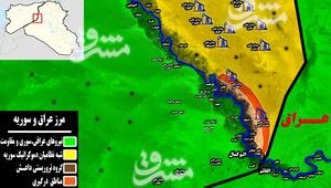 تغییر ۱۸۰ درجهای معادلات میدانی در شرق رود فرات/ شکست سنگین شبه نظامیان کُرد در پنجاهمین روز عملیات/ تروریستهای داعش در آستانه رسیدن به مرزهای عراق + نقشه میدانی تغییر ۱۸۰ درجهای معادلات میدانی در شرق رود فرات/ شکست سنگین شبه نظامیان کُرد در پنجاهمین روز عملیات/ تروریستهای داعش در آستانه رسیدن به مرزهای عراق + نقشه میدانی