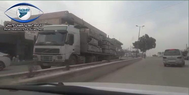 ورود ۱۰۰ کامیون مشکوک ائتلاف آمریکا از عراق به شرق سوریه