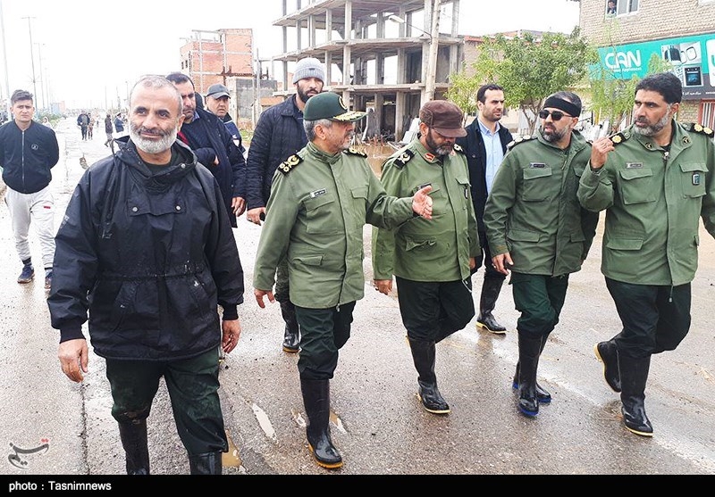 سردار جعفری: سپاه تا آخرین لحظه در کنار مردم سیلزده خواهد بود سردار جعفری: سپاه تا آخرین لحظه در کنار مردم سیلزده خواهد بود