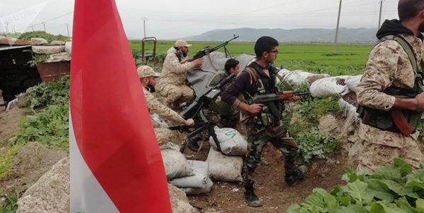 درگیری شدید ارتش سوریه با تروریستها در ادلب، حماه و حلب درگیری شدید ارتش سوریه با تروریستها در ادلب، حماه و حلب