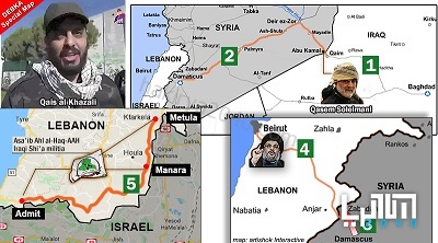 قاسم سلیمانی، “زیردست” خود را به مرز اسرائیل فرستاد