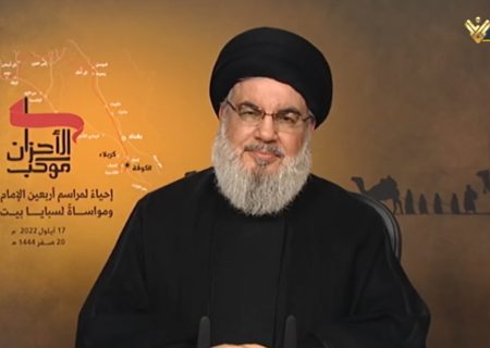سید حسن نصرالله: موشک‌هایمان میدان «کاریش» را نشانه رفته است، دشمن می‌داند که جدی هستیم