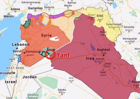 حمله پهپادی به پایگاه آمریکایی در التنف سوریه