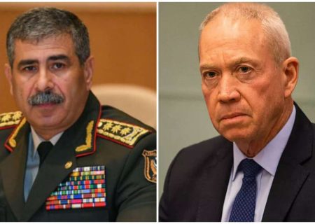 گفتگوی تلفنی وزیر جنگ اسرائیل با وزیر دفاع جمهوری آذربایجان