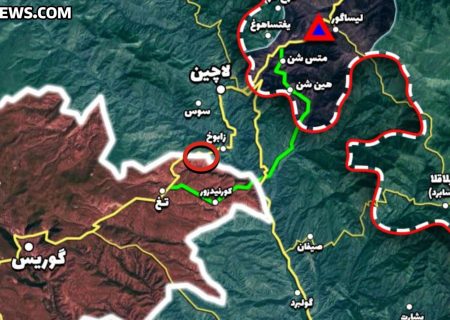 دولت باکو بار دیگر مسیر خانکندی را مسدود کرد