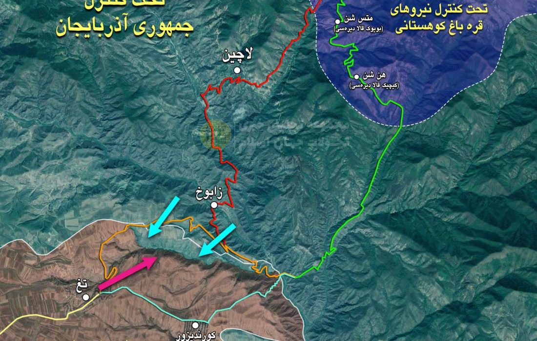 درگیری جمهوری آذربایجان و ارمنستان در مرز تغ-زابوخ