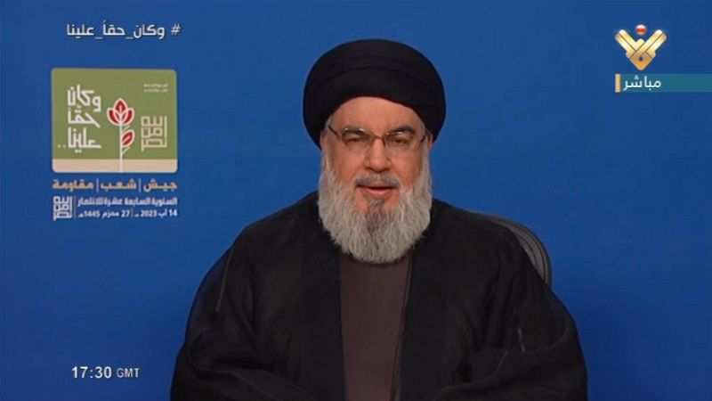 نصرالله: حزب‌الله رژیم صهیونیستی را به عصر حجر بازمی‌گرداند!