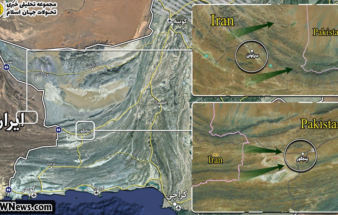 حمله موشکی و پهپادی سپاه پاسداران به مواضع گروه‌های تروریستی در پاکستان