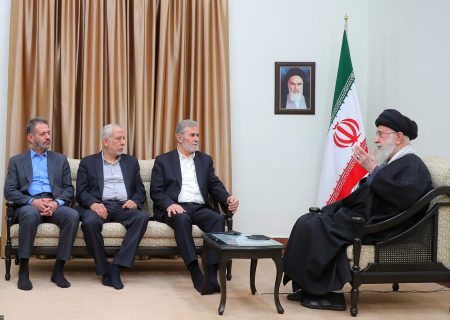 دیدار دبیرکل جنبش جهاد اسلامی با رهبر انقلاب