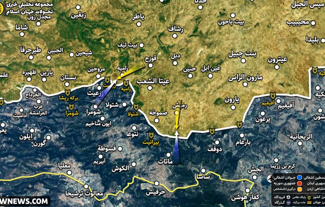 درگیری زمینی در جنوب لبنان؛ حزب الله نفوذ ارتش اسرائیل به خاک لبنان را ناکام گذاشت