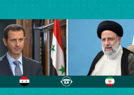 گفتگوی تلفنی روسای جمهور ایران و سوریه