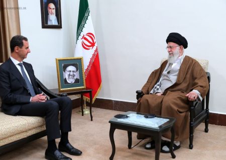 دیدار رئیس جمهور سوریه با رهبر انقلاب در تهران