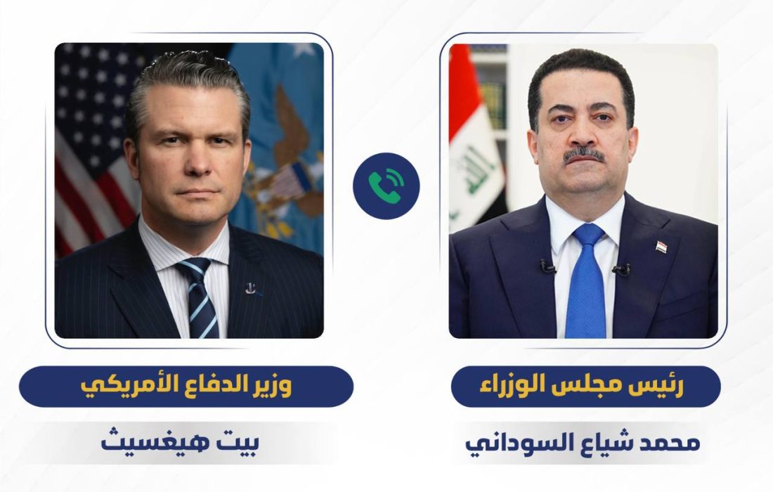 گفتگوی تلفنی وزیر دفاع آمریکا و نخست وزیر عراق