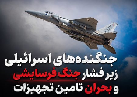 جنگنده‌های اسرائیلی زیر فشار جنگ فرسایشی و بحران تامین تجهیزات